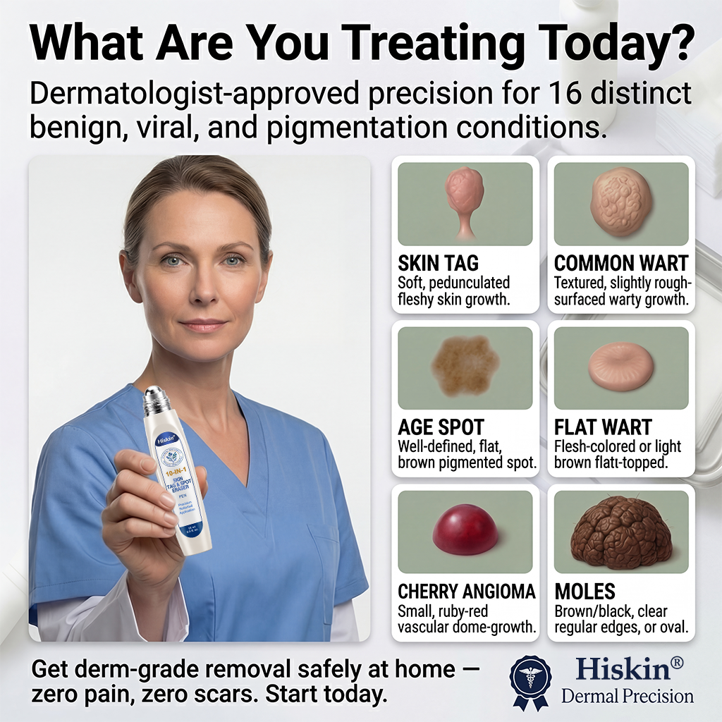 👩‍⚕️ 👩‍⚕️𝑯𝒊𝒔𝒌𝒊𝒏® 𝑮𝑯𝑲-𝑪𝒖 10-IN-1 Skin Renewal Pen | 7-Day Advanced Skin Care | Copper Peptide + Peptide Technology | Helps Improve Fine Lines, Dullness & Uneven Texture