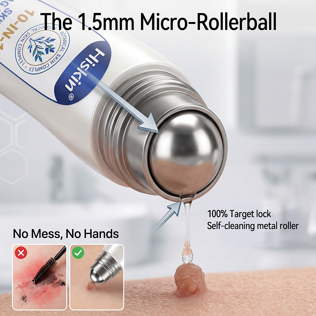 👩‍⚕️ 👩‍⚕️𝑯𝒊𝒔𝒌𝒊𝒏® 𝑮𝑯𝑲-𝑪𝒖 10-IN-1 Skin Renewal Pen | 7-Day Advanced Skin Care | Copper Peptide + Peptide Technology | Helps Improve Fine Lines, Dullness & Uneven Texture